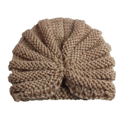 Gulab Knot Wool Baby Turban