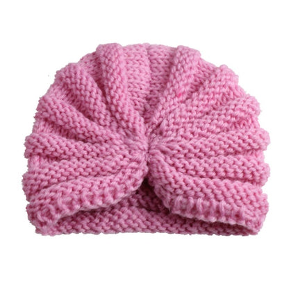 Gulab Knot Wool Baby Turban