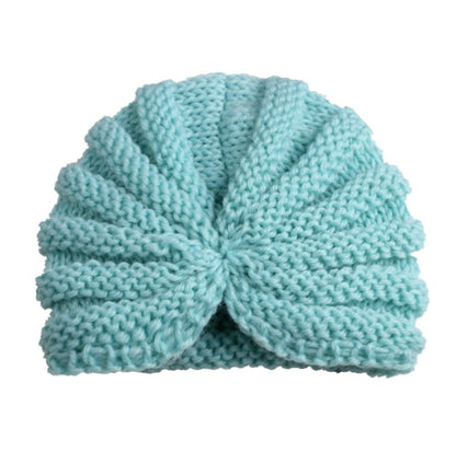 Gulab Knot Wool Baby Turban