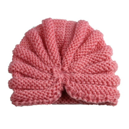 Gulab Knot Wool Baby Turban