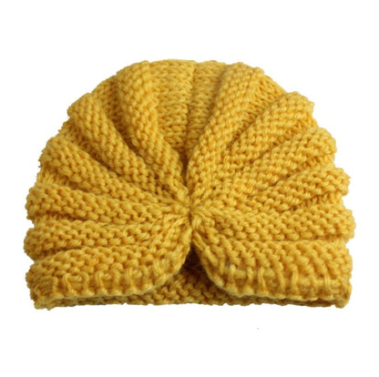 Gulab Knot Wool Baby Turban