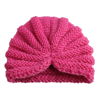 Gulab Knot Wool Baby Turban