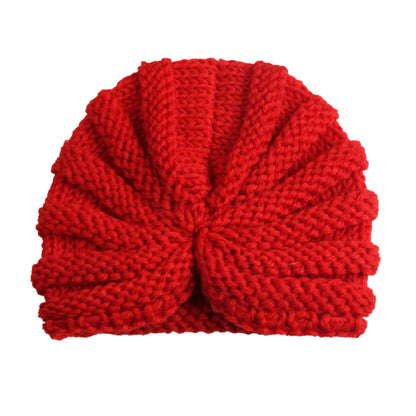 Gulab Knot Wool Baby Turban