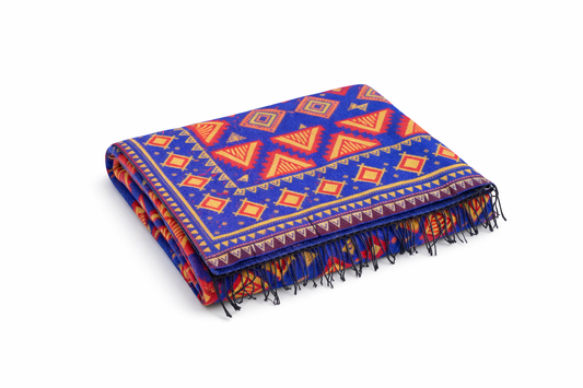 Bhutanese Style Women's Shawl