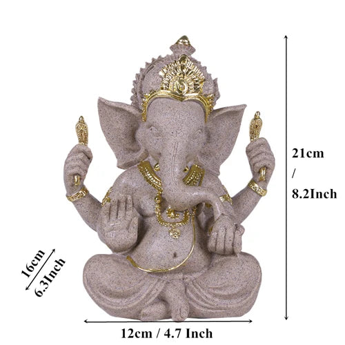 Sandstone Ganesha Statue