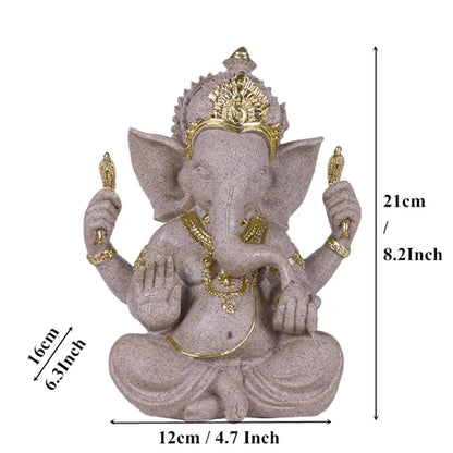 Sandstone Ganesha Statue
