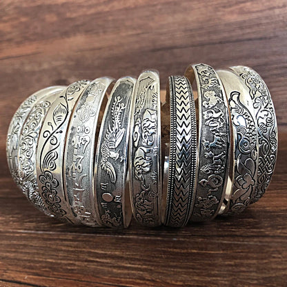 Pahar Rekha Tibetan-Style Thin Bangles