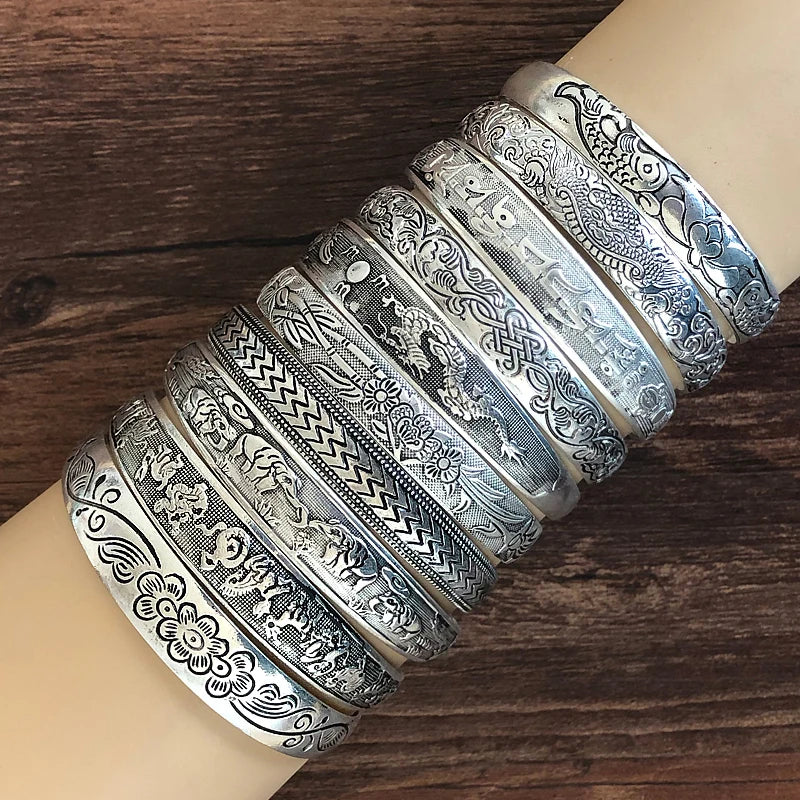 Pahar Rekha Tibetan-Style Thin Bangles