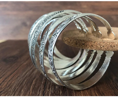 Pahar Rekha Tibetan-Style Thin Bangles