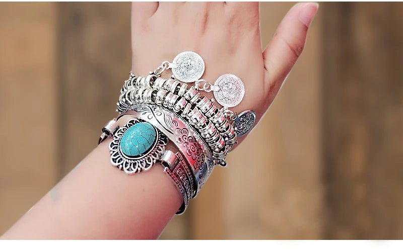 Pahar Rekha Tibetan-Style Thin Bangles