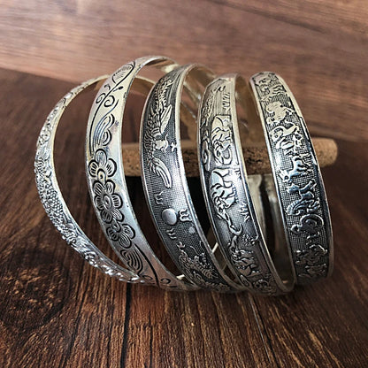 Pahar Rekha Tibetan-Style Thin Bangles