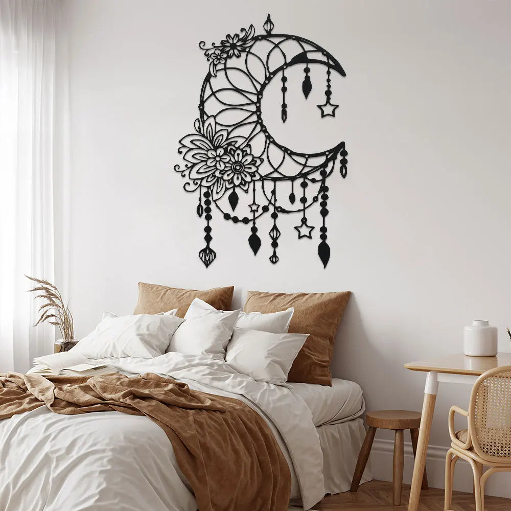 Midnight Noor Crescent Wall Art
