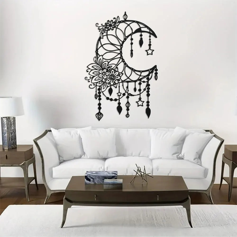Midnight Noor Crescent Wall Art