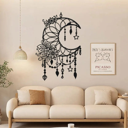 Midnight Noor Crescent Wall Art