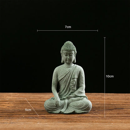 Stillness Buddha Stone Statue