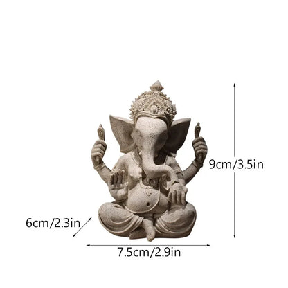 Sandstone Ganesha Statue