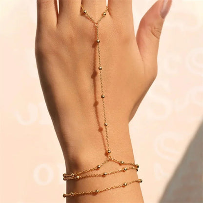 Nazuk Noor Hand Chain Ring