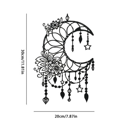 Midnight Noor Crescent Wall Art