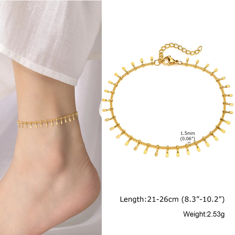 Everyday Line Anklet Collection