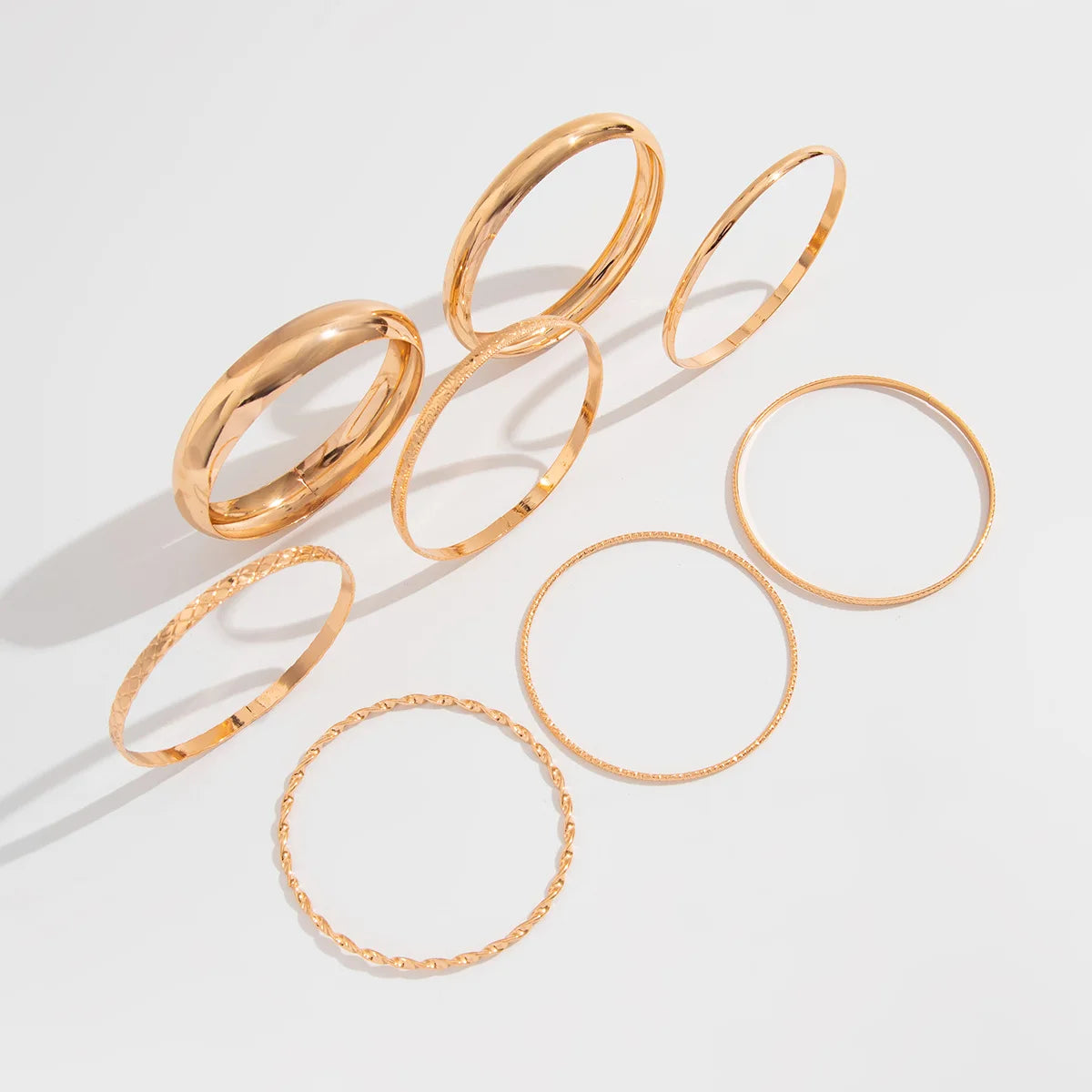 Zeenat Sculpted Bangle Set
