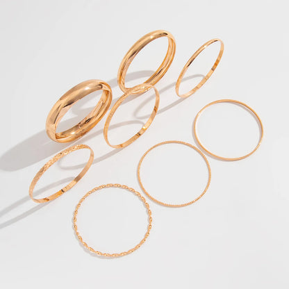 Zeenat Sculpted Bangle Set