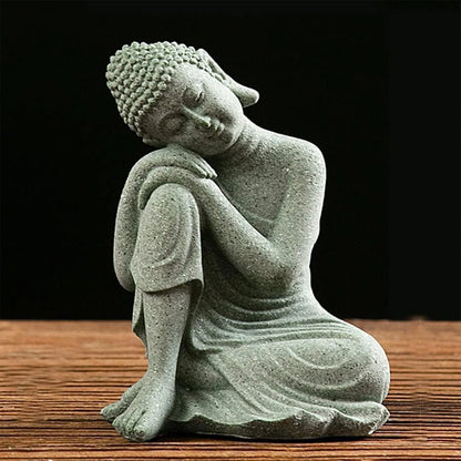 Stillness Buddha Stone Statue