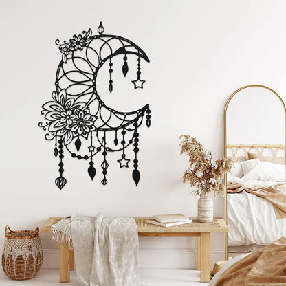 Midnight Noor Crescent Wall Art