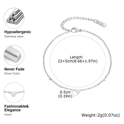 Everyday Line Anklet Collection