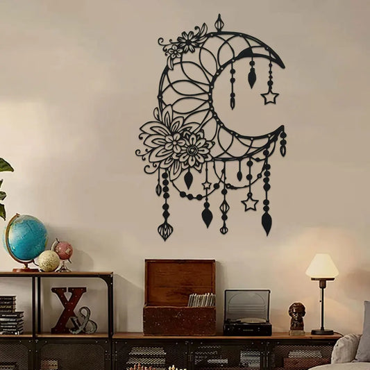 Midnight Noor Crescent Wall Art