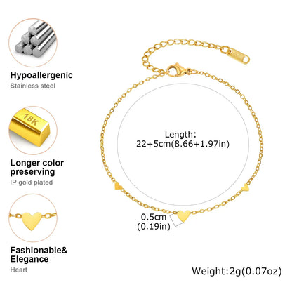 Everyday Line Anklet Collection