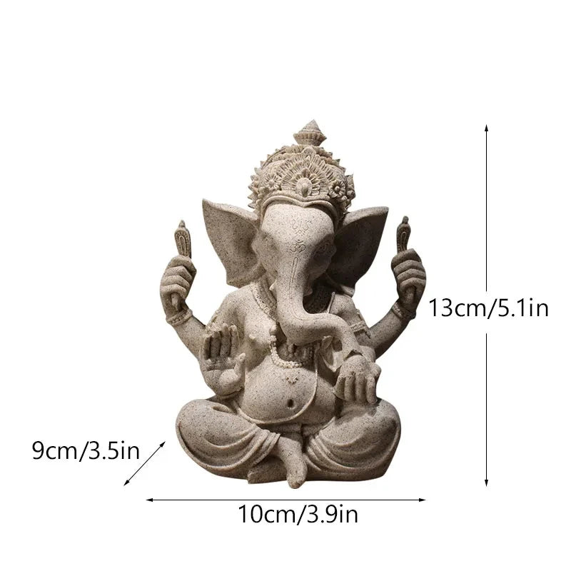 Sandstone Ganesha Statue