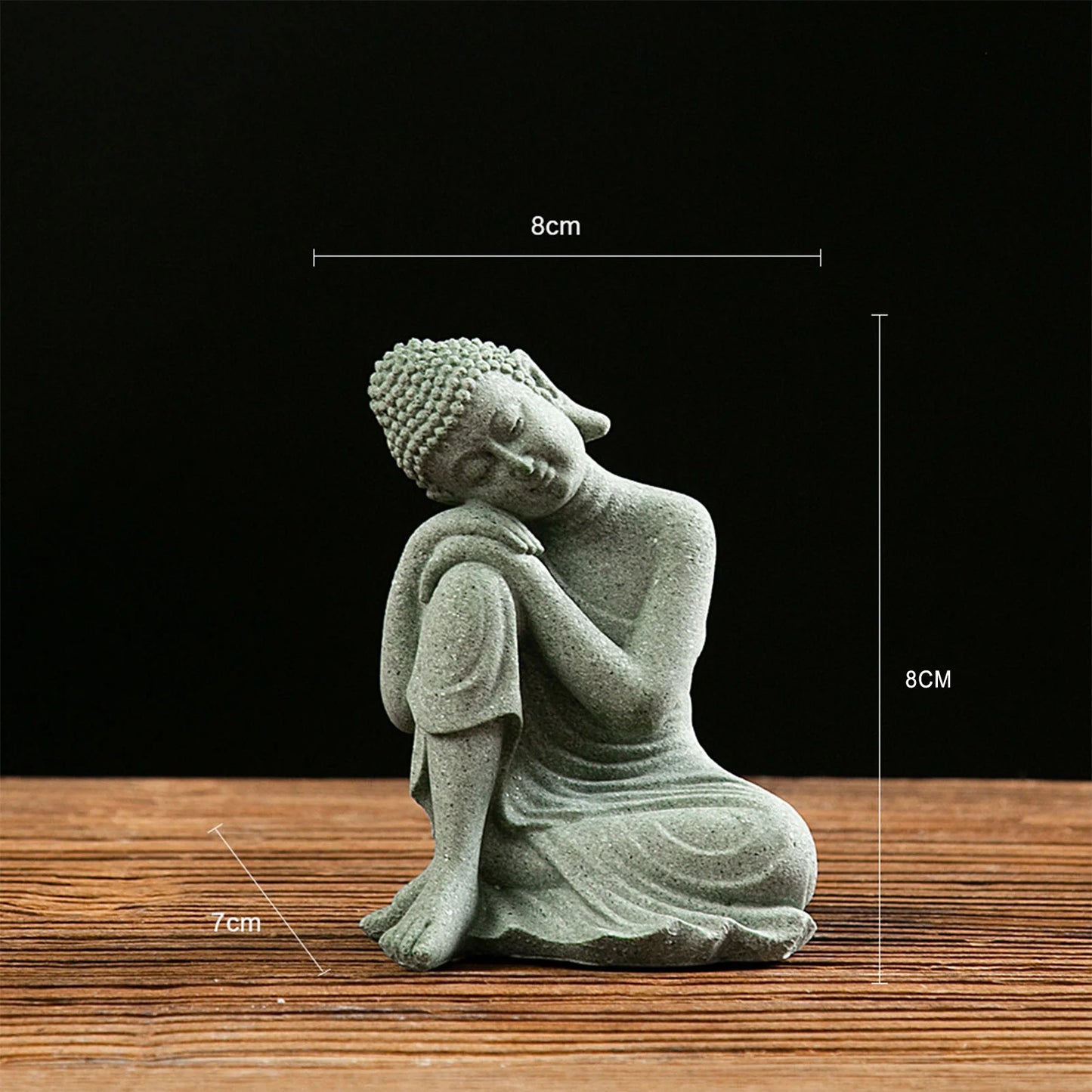 Stillness Buddha Stone Statue