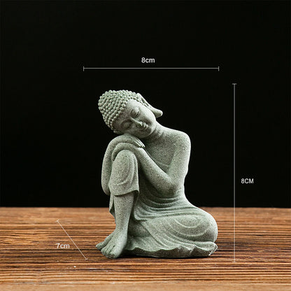 Stillness Buddha Stone Statue