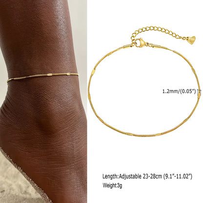 Everyday Line Anklet Collection