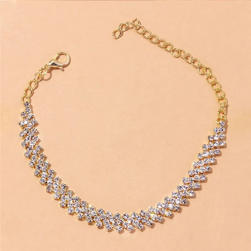 Starlace CZ Anklet